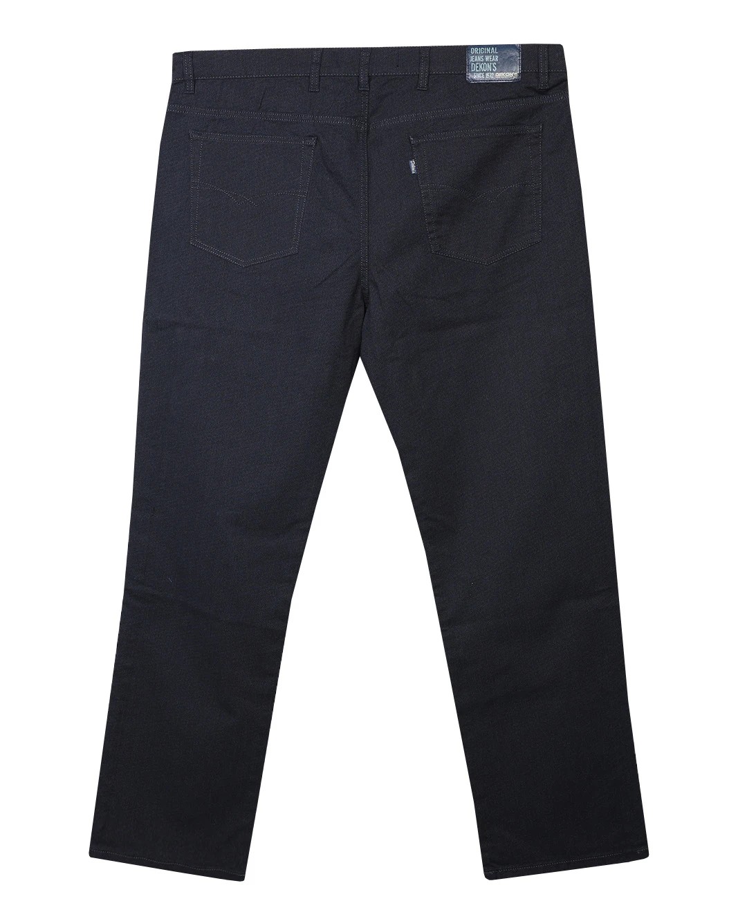 Büyük Beden Gabardin Pantolon 507 Baskılı Lacivert
