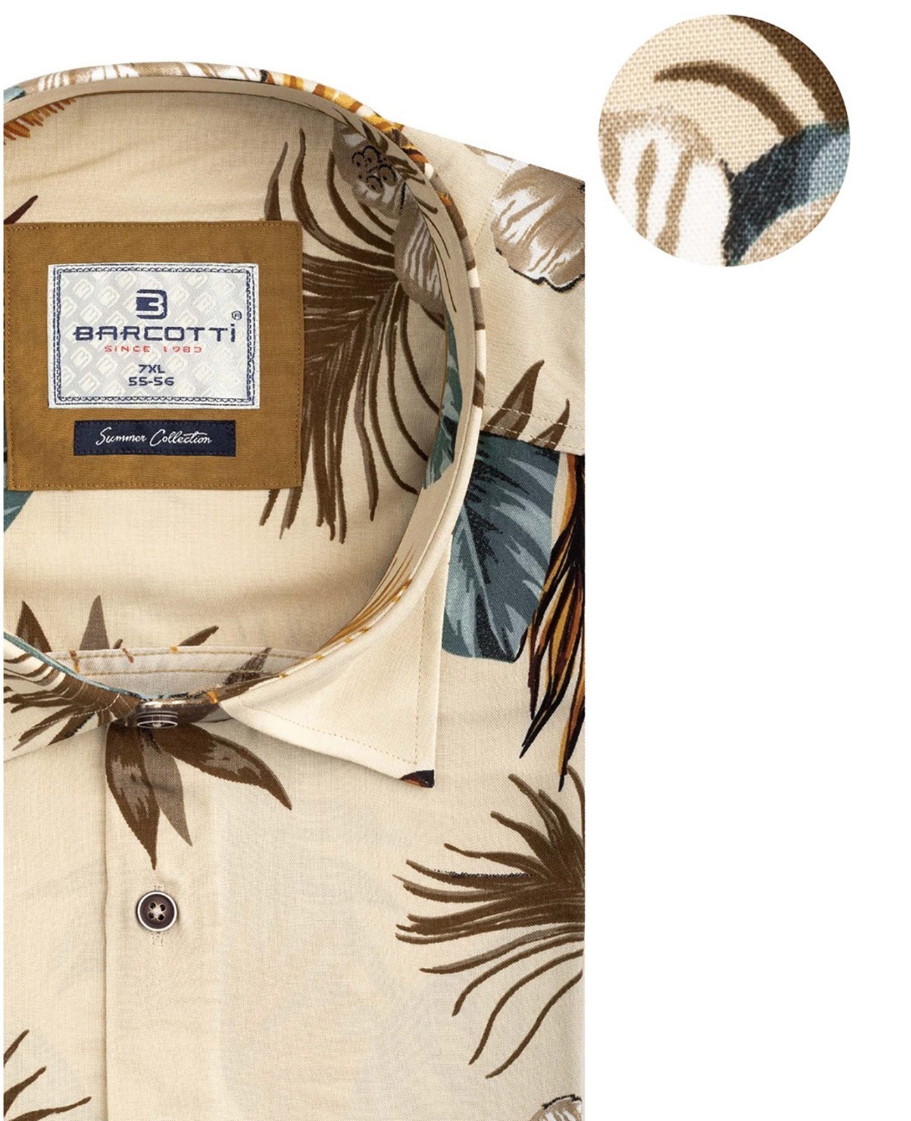 Men's Plus Size Short Sleeve Shirt