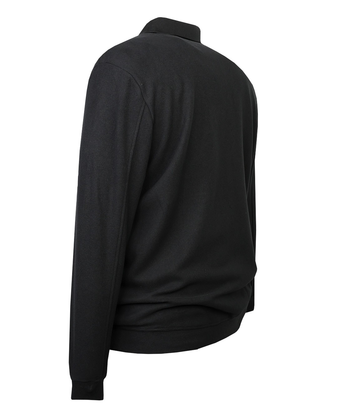 Cepli Büyük Beden Polo Yaka Selanik Sweatshirt