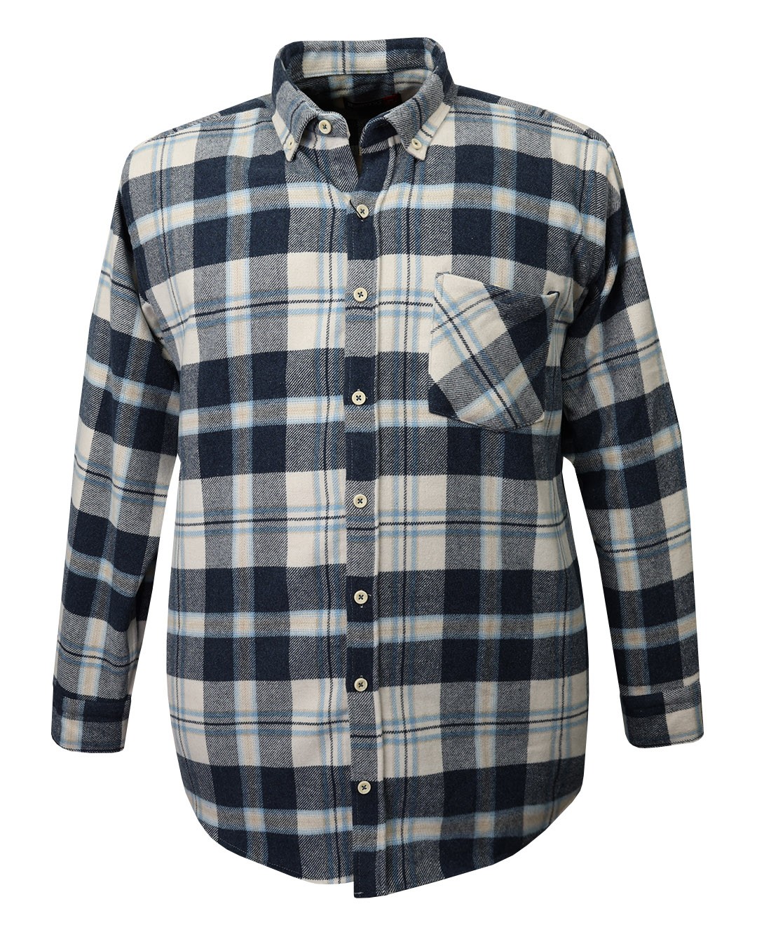 Plus Size Thick Winter Lumberjack Plaid Shirt