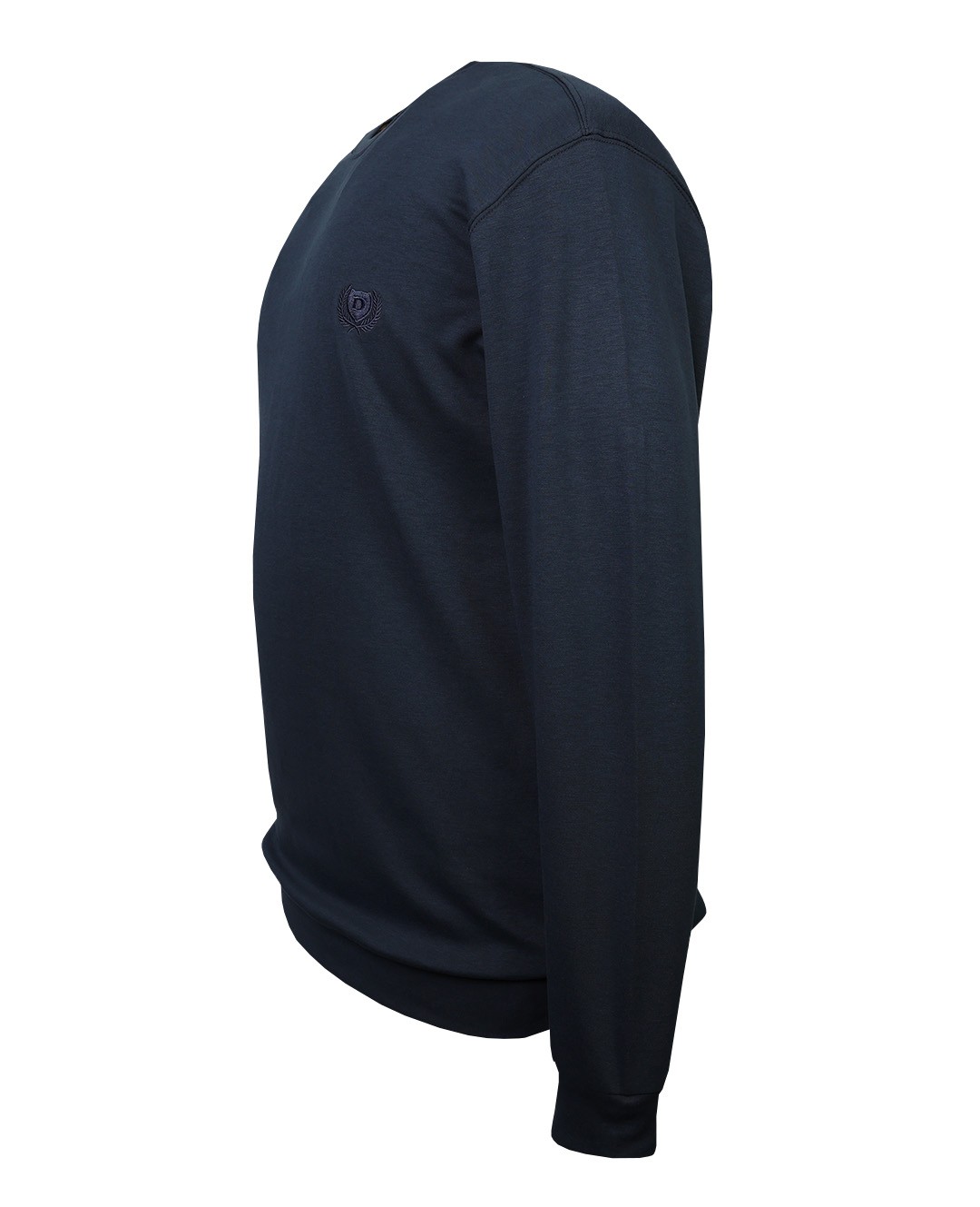 Super Size Doubleface Bisiklet Yaka Sweat 11XL-12XL-13XL - Lacivert