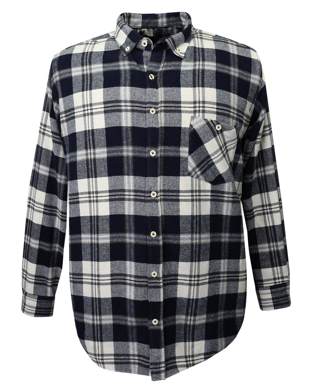 Plus Size Thick Winter Lumberjack Plaid Shirt