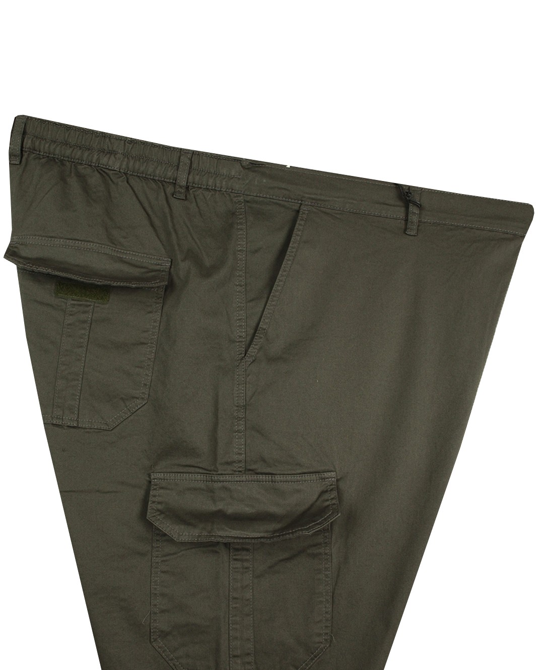 Super Size Cargo Pocket Gabardine Pants Khaki 76-86