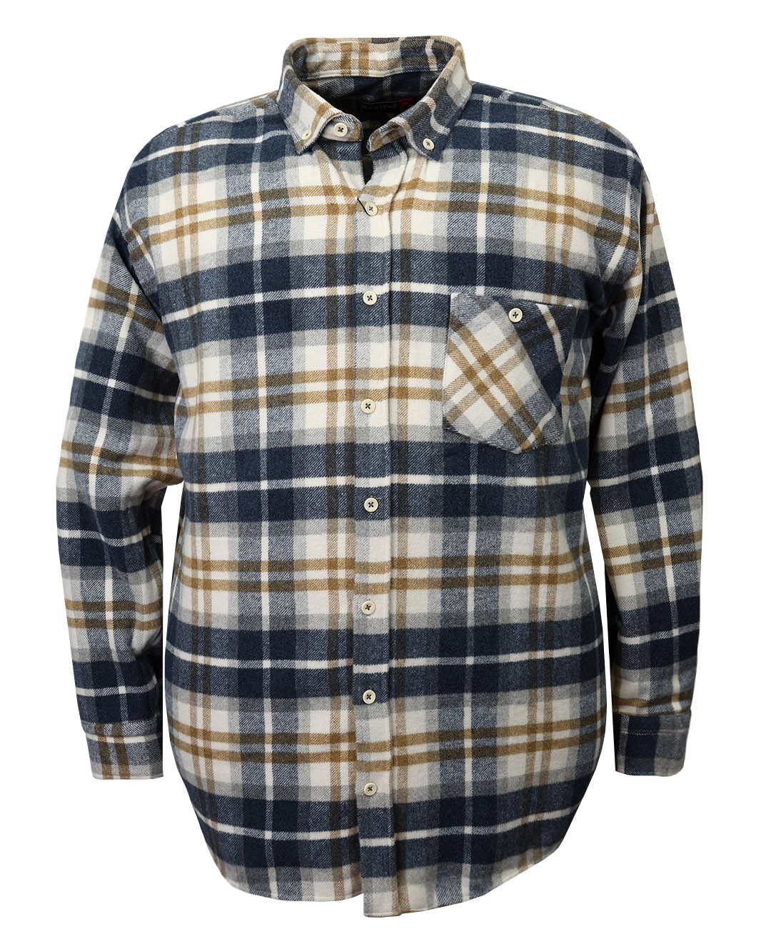 Plus Size Thick Winter Lumberjack Plaid Shirt