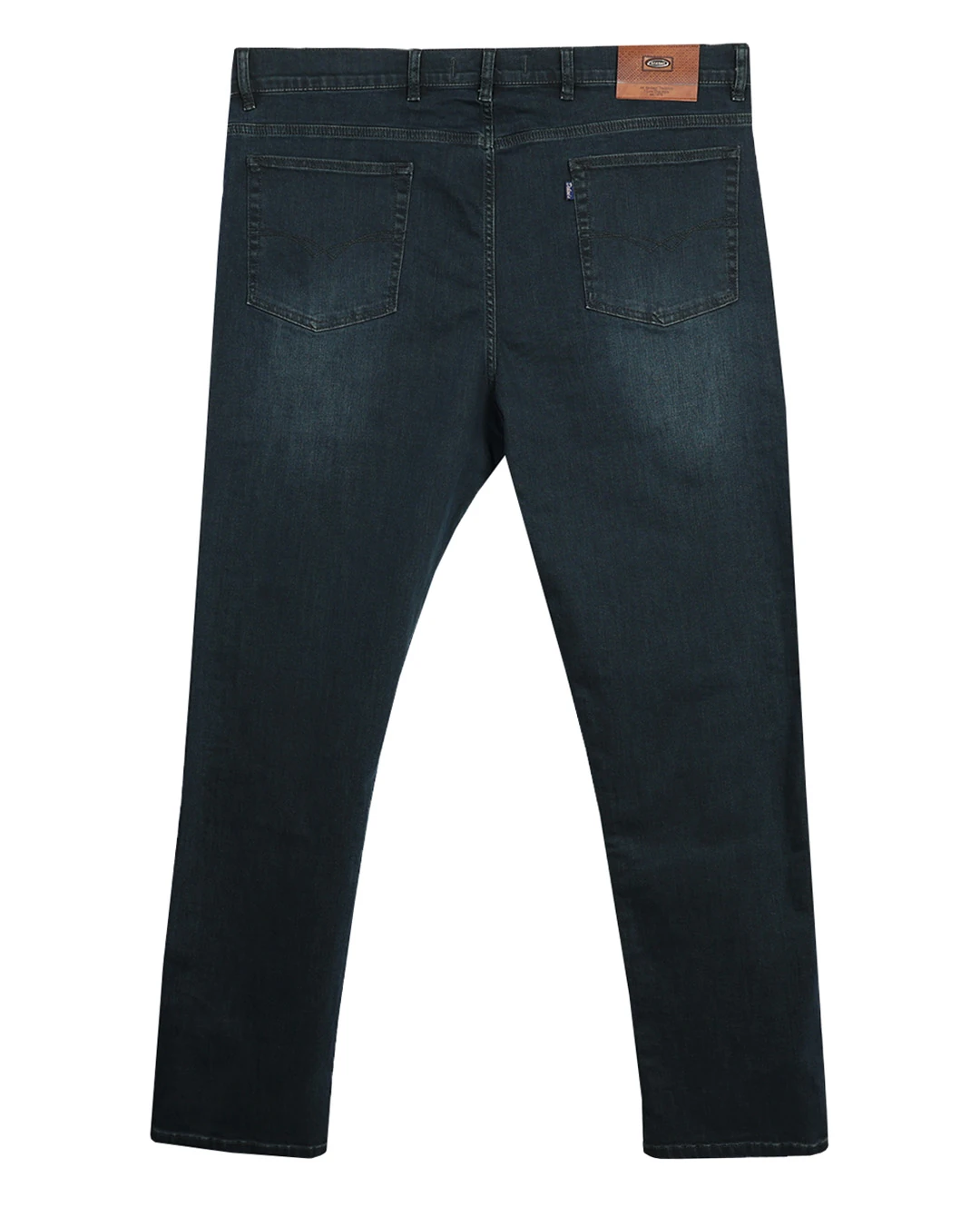 Büyük Beden Likralı Kot Pantolon Dekons 506 Porto - Petrol Yeşil