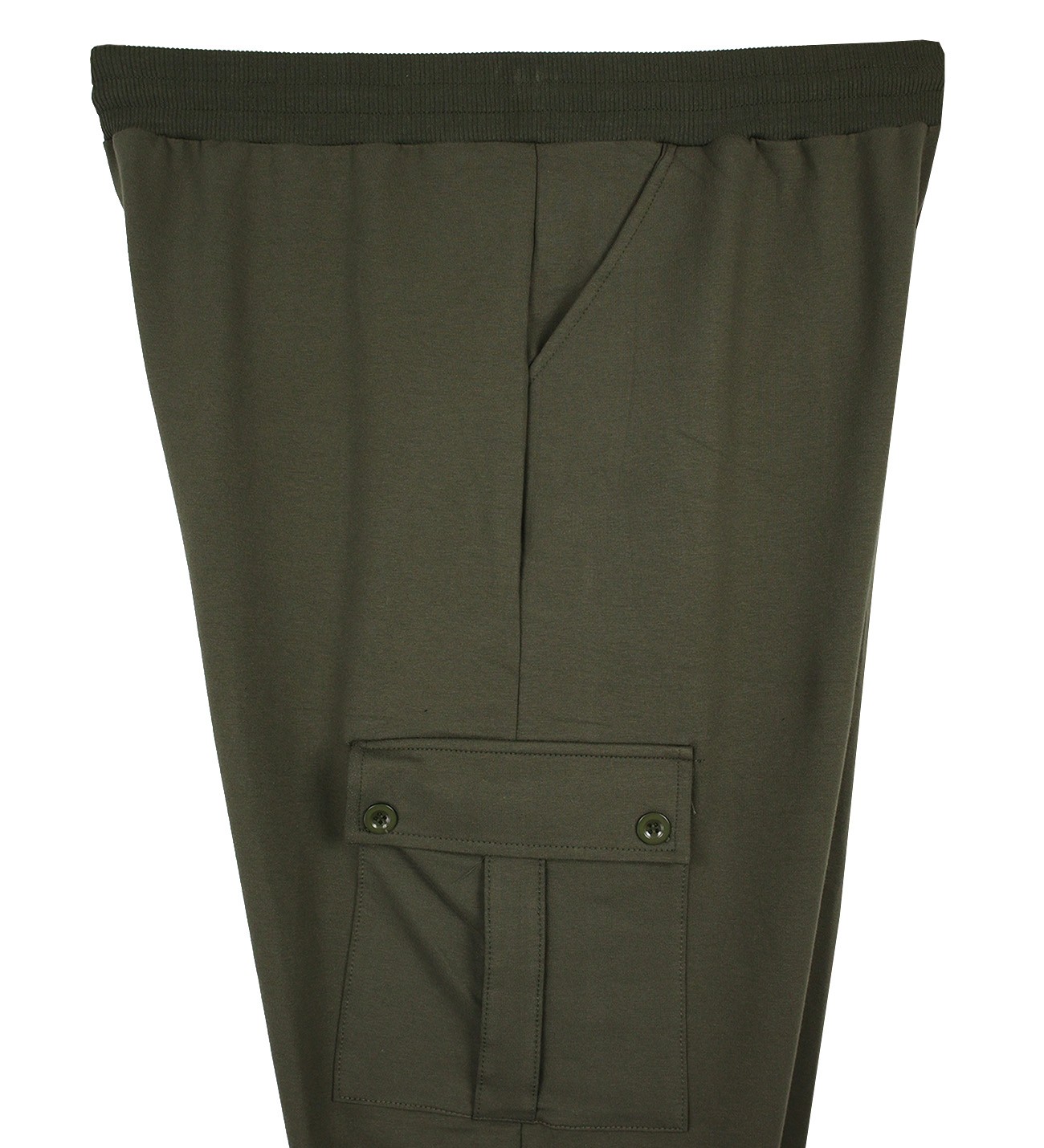 Men's Plus Size Cargo Pocket Sweatpants