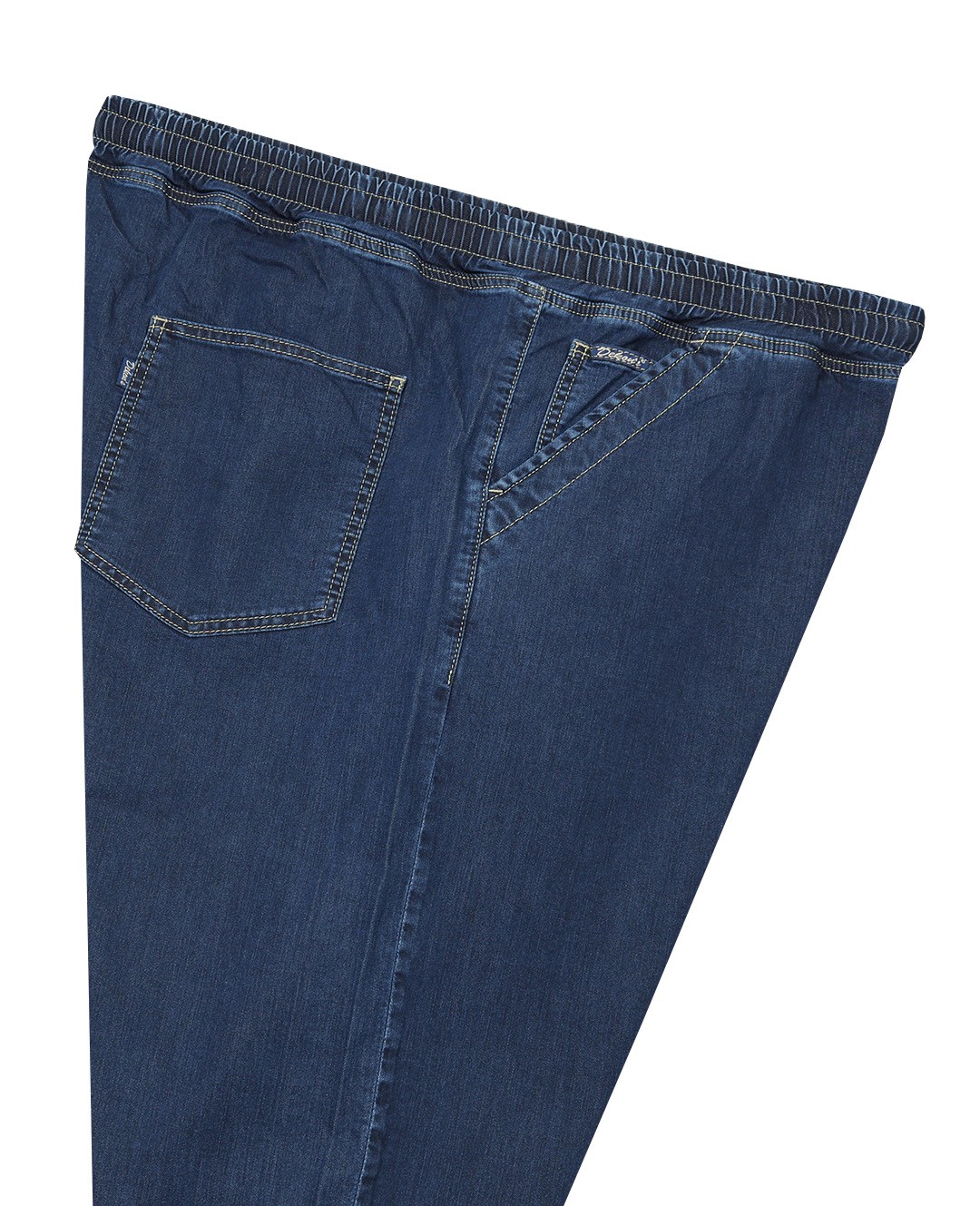 Summer Denim Jeans with Waist Ties Decons