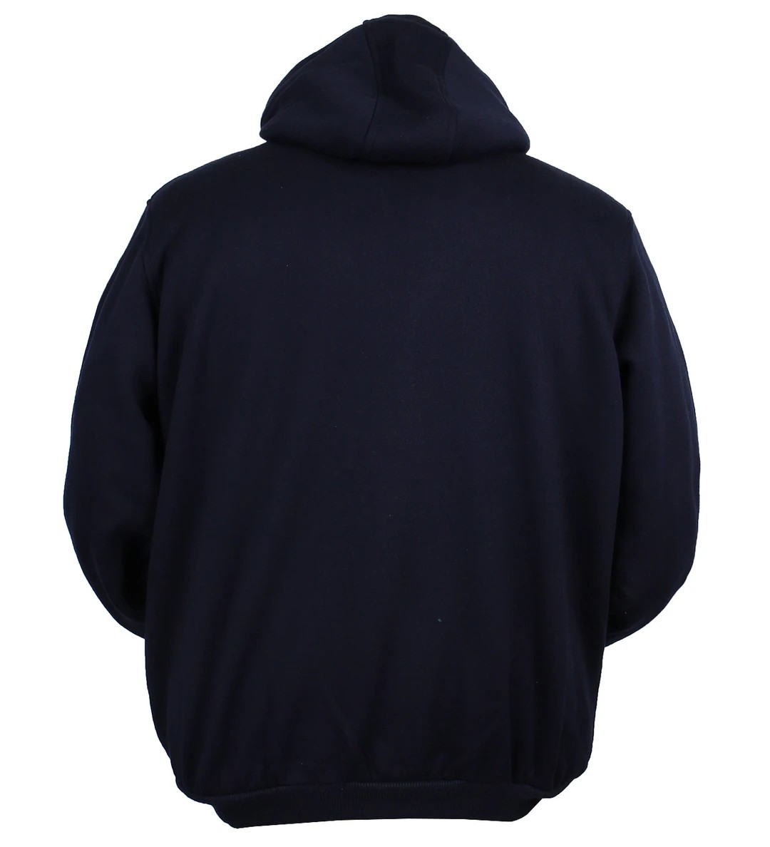 Süper Size Fermuarlı 3 İplik Sweatshirt 11XL-12XL-13XL - Lacivert