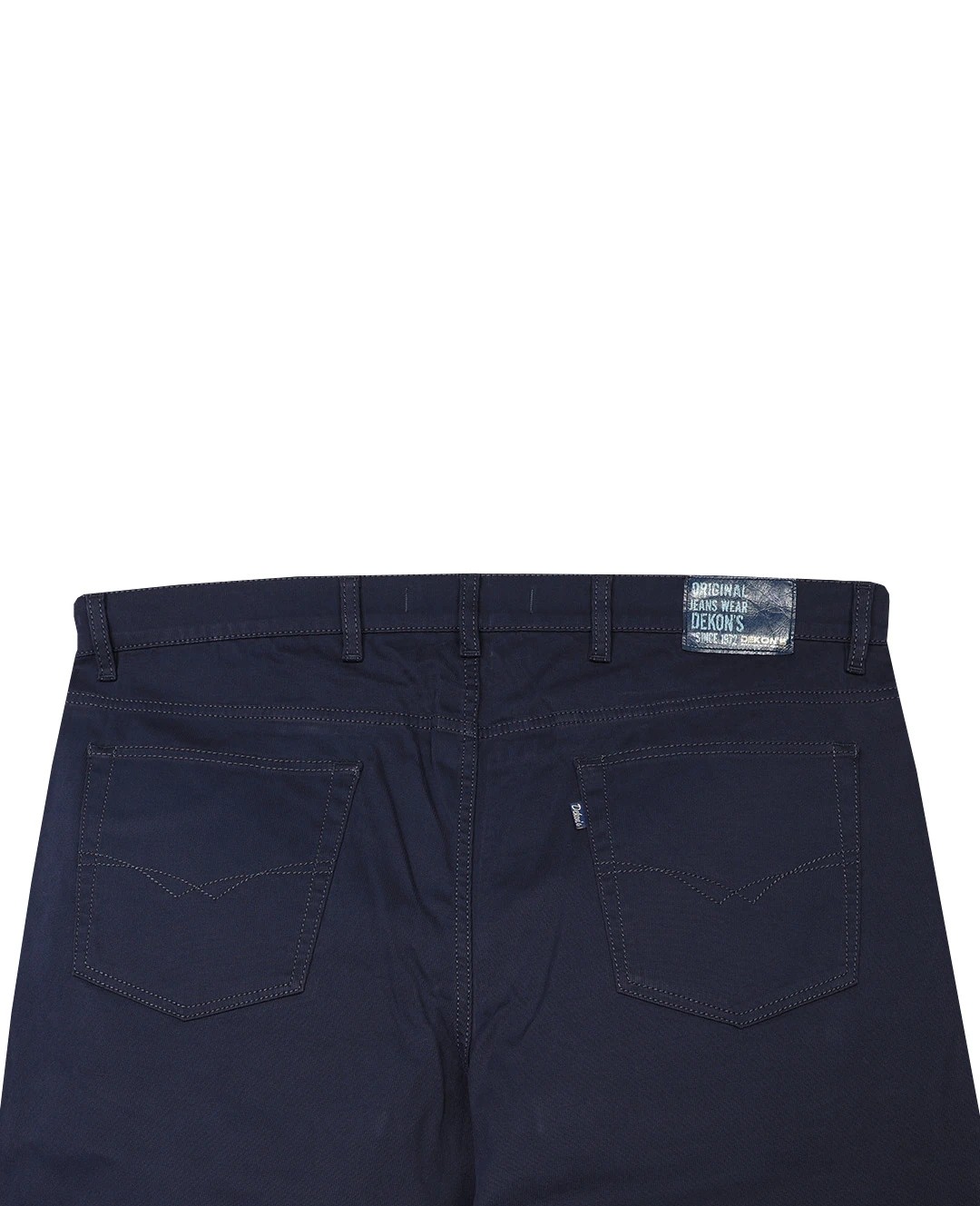 Büyük Beden Gabardin Pantolon 507 Cord Lacivert