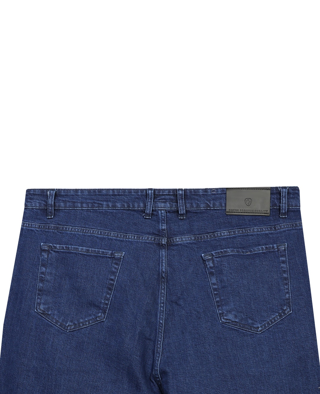 Büyük Beden Likralı Kot Pantolon - Koyu Mavi