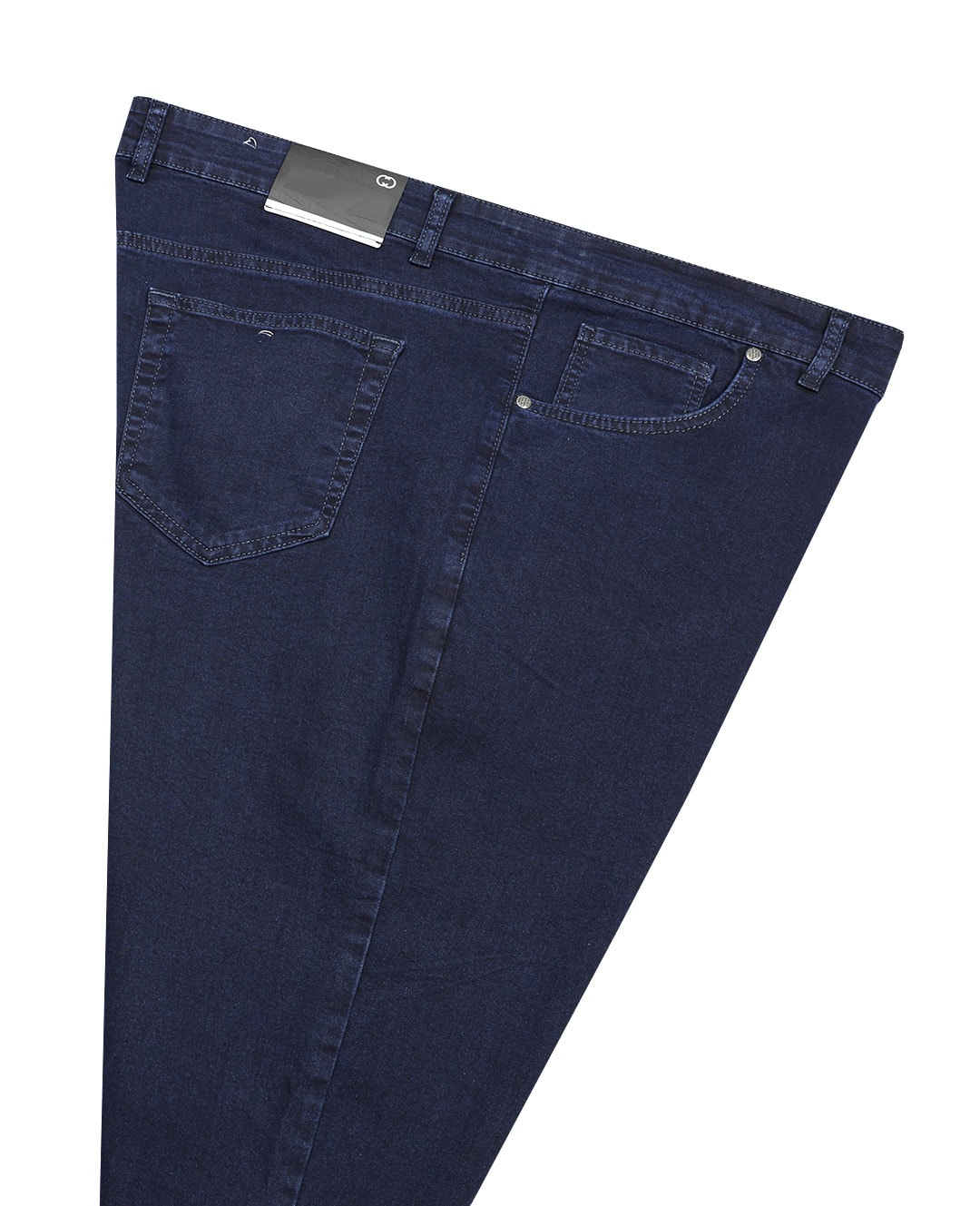 Büyük Beden Likralı Kot Pantolon - Lacivert