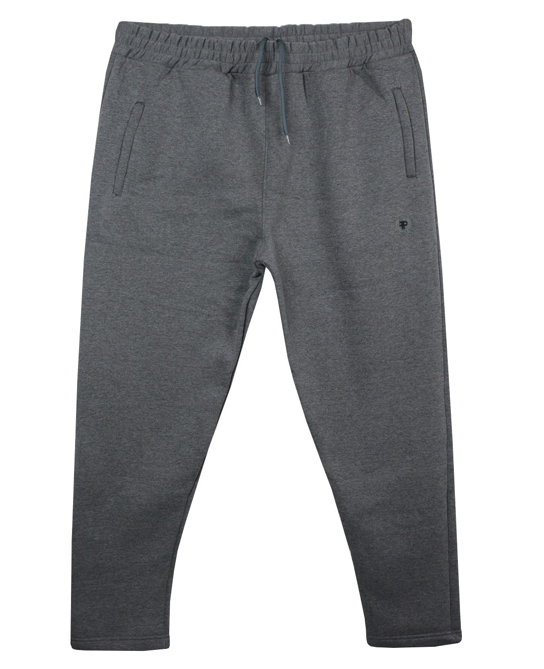 Winter Plus Size Tracksuit Bottom 3 thread Anthracite