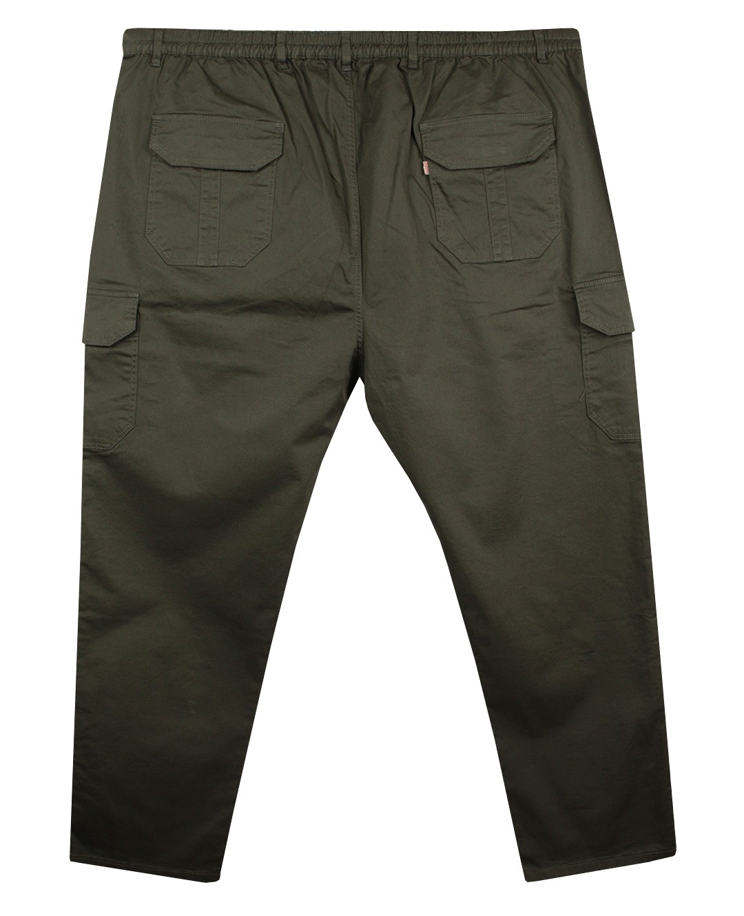 Super Size Cargo Pocket Gabardine Pants Khaki 76-86