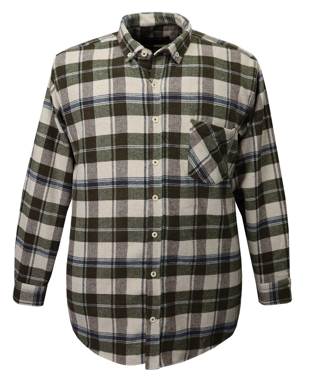 Plus Size Thick Winter Lumberjack Plaid Shirt