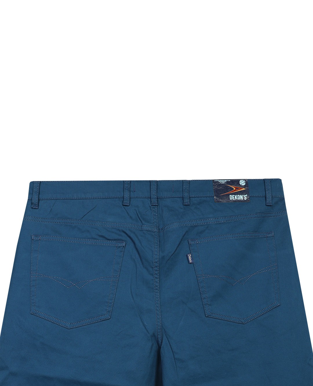 Büyük Beden Gabardin Pantolon 506 Cord - Saks Mavi