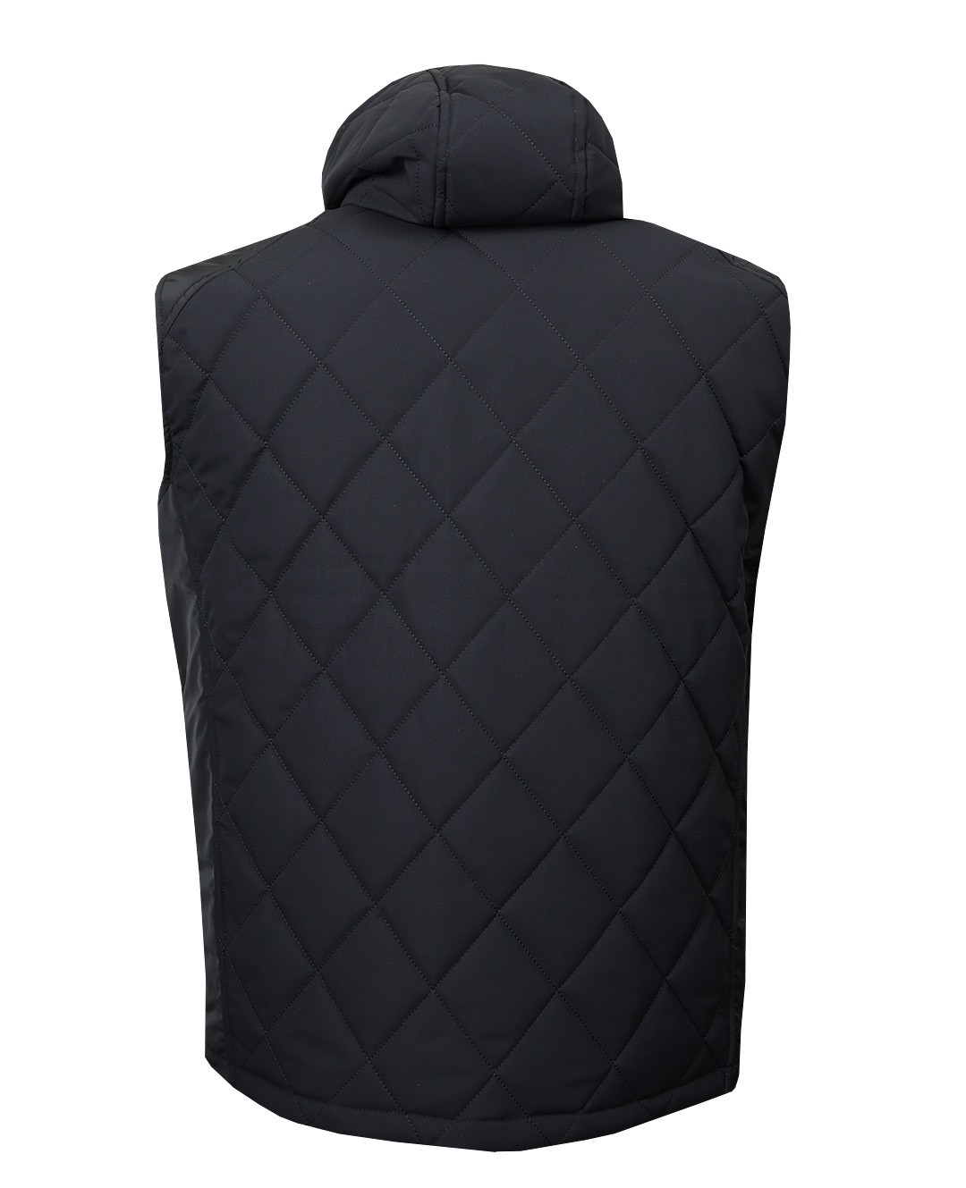 Plus Size Padded Quilted Vest