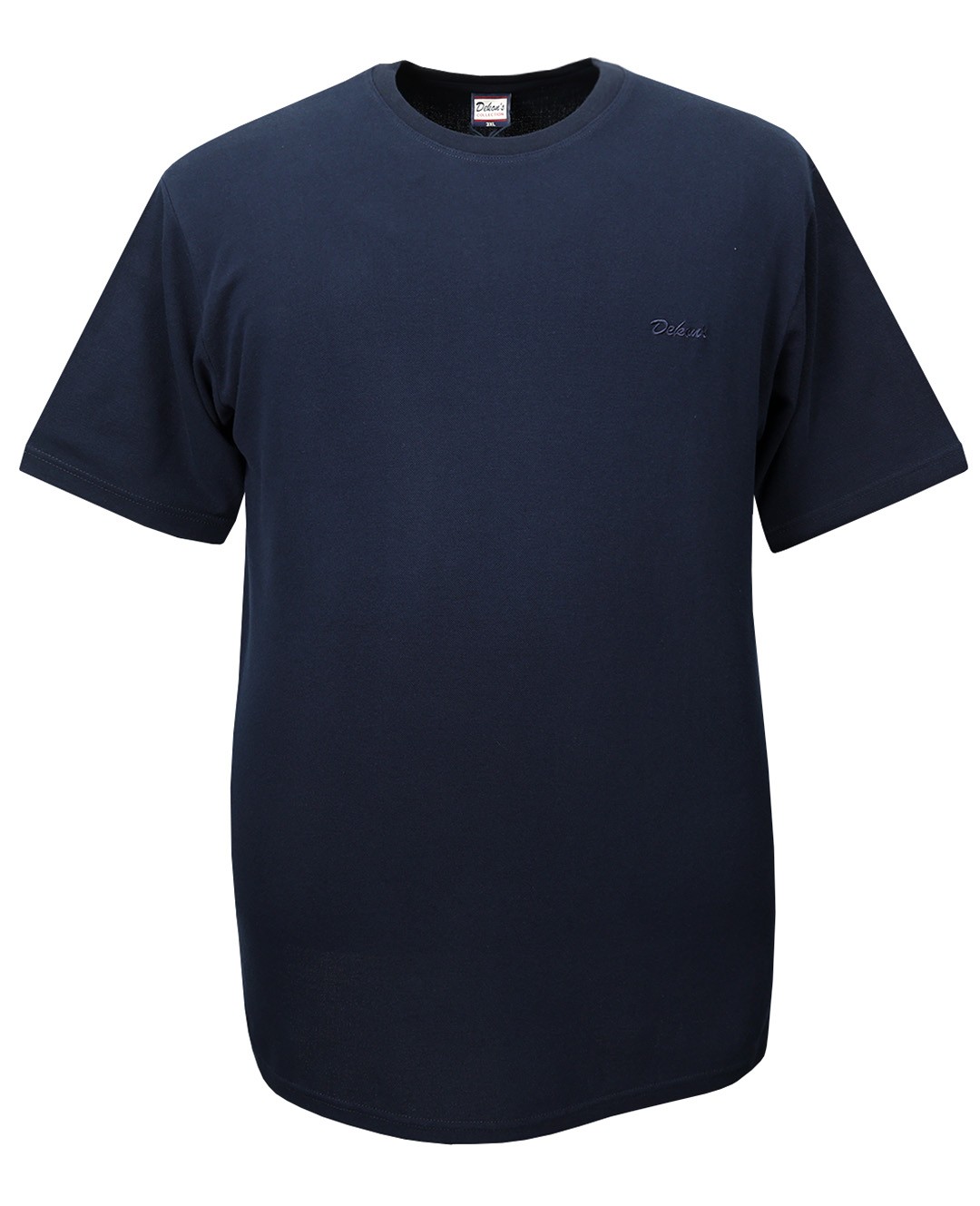 Men's Plus Size Lacost Pique Crew Neckline T-Shirt