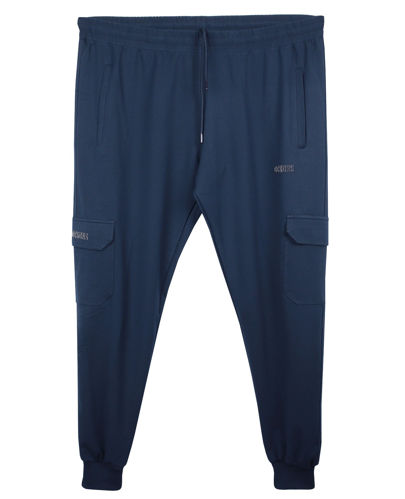 Plus Size Jogger Sweatpants with Cargo Pockets