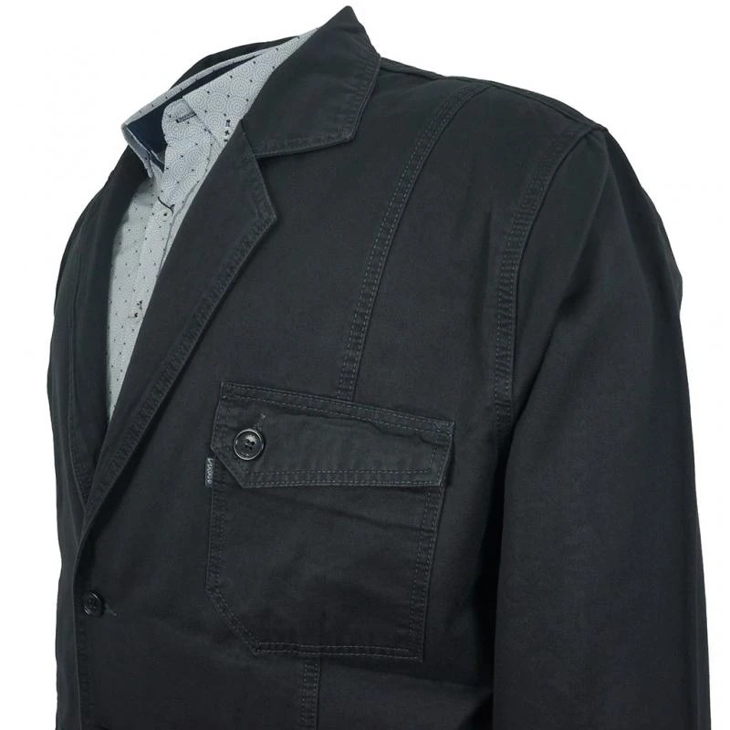 Plus Size Gabardine Jacket Dekons Smoked