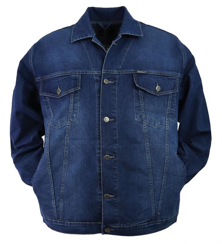 Men's Plus Size Lycra Denim Jacket Dekons