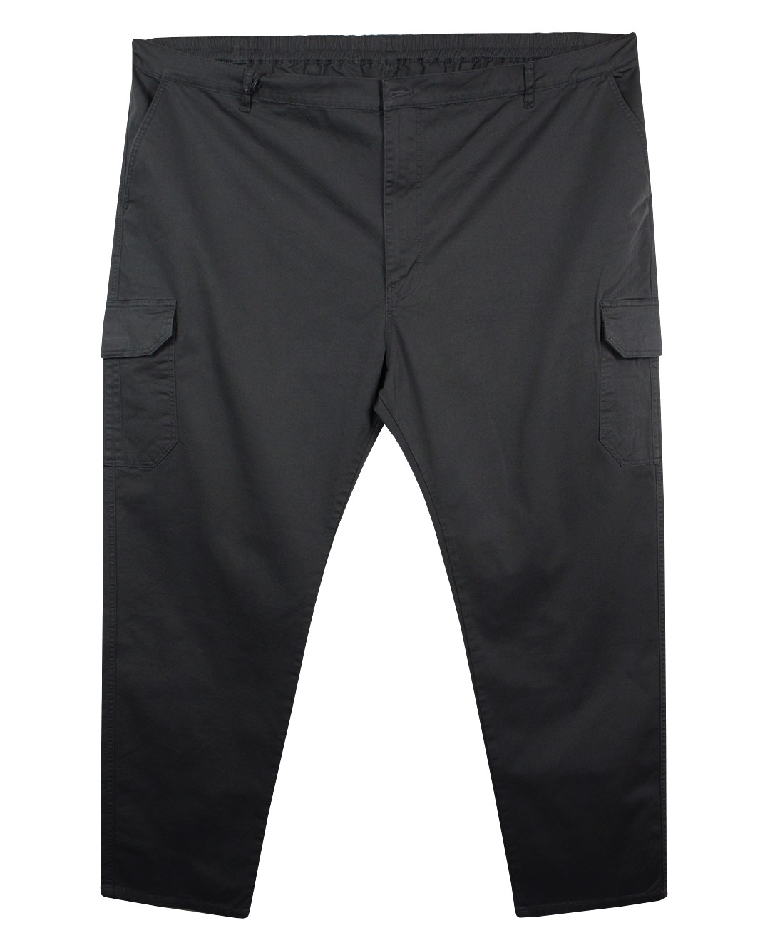 Super Size Cargo Pocket Gabardine Pants Anthracite 76-86