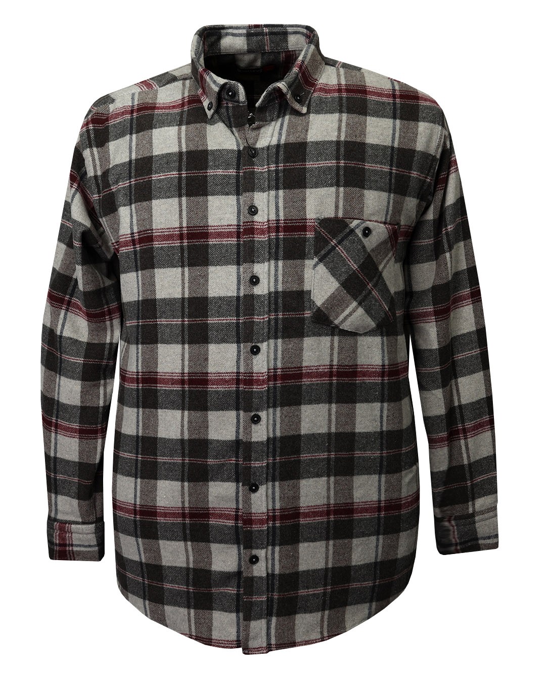 Plus Size Thick Winter Lumberjack Plaid Shirt