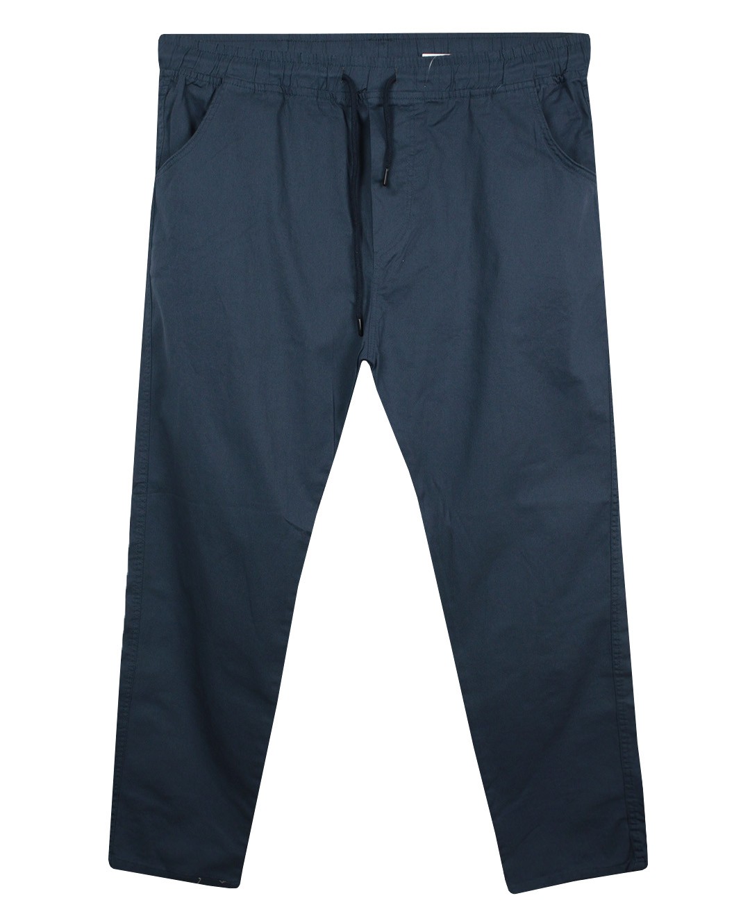 Oversized Lace-up Gabardine Pants Indigo