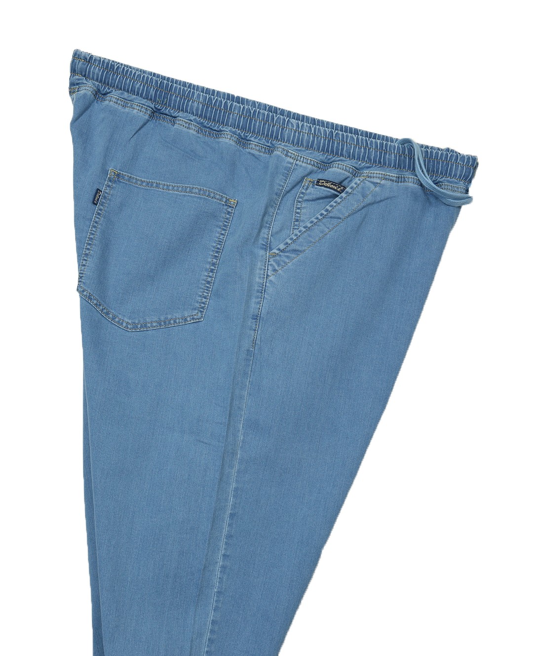 Summer Denim Jeans with Waist Ties Decons