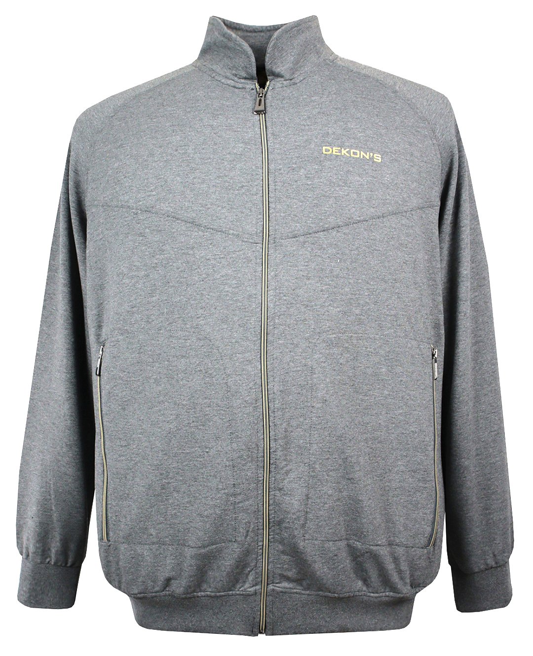 Plus Size Men's Sweat 2 Yarn Dekons Gray