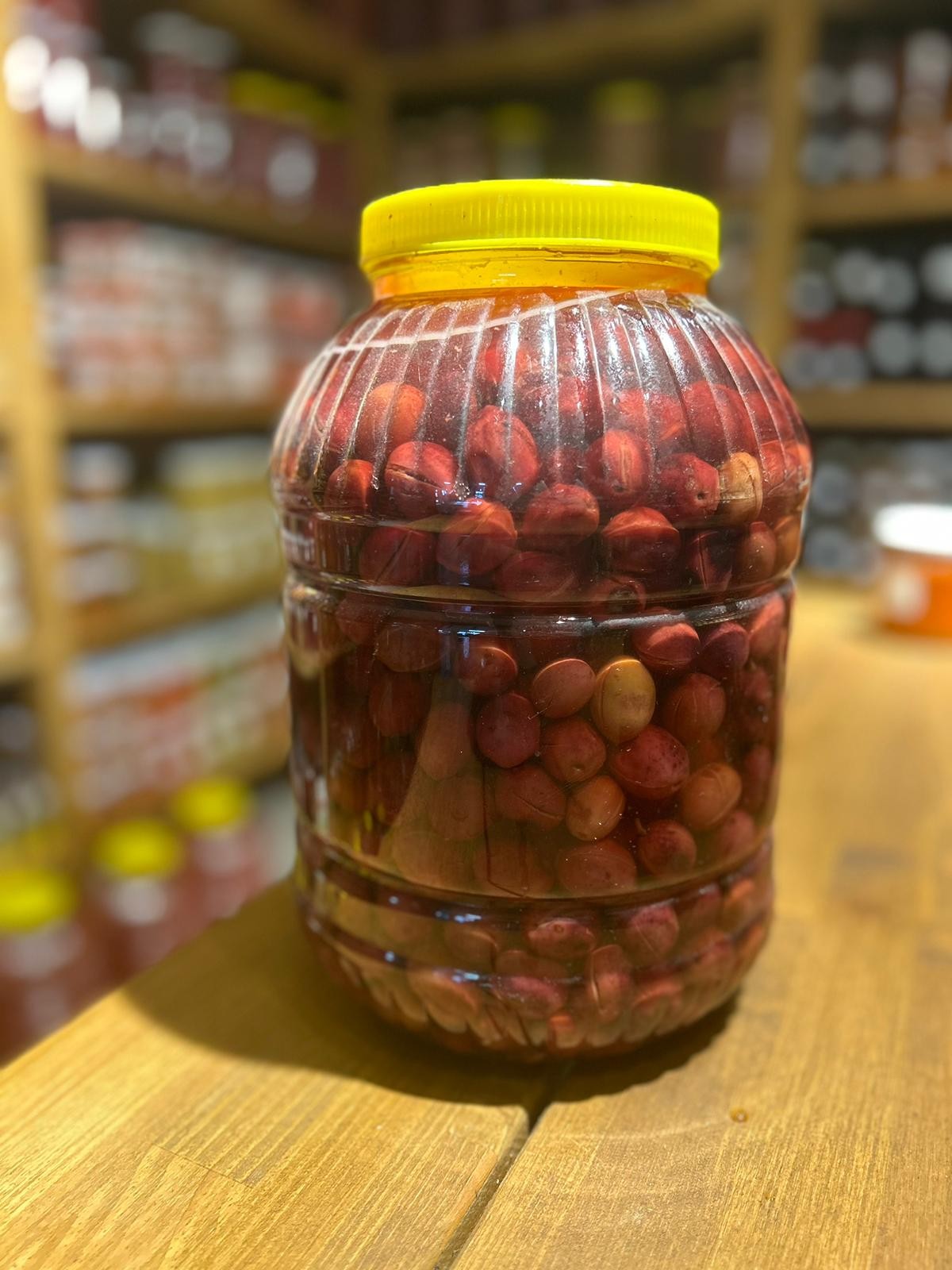 5 Lt Pembe Çizik Zeytin