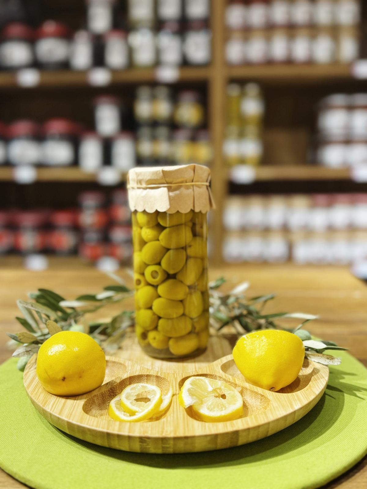 300 Gr Limon Dolgulu Yeşil Zeytin