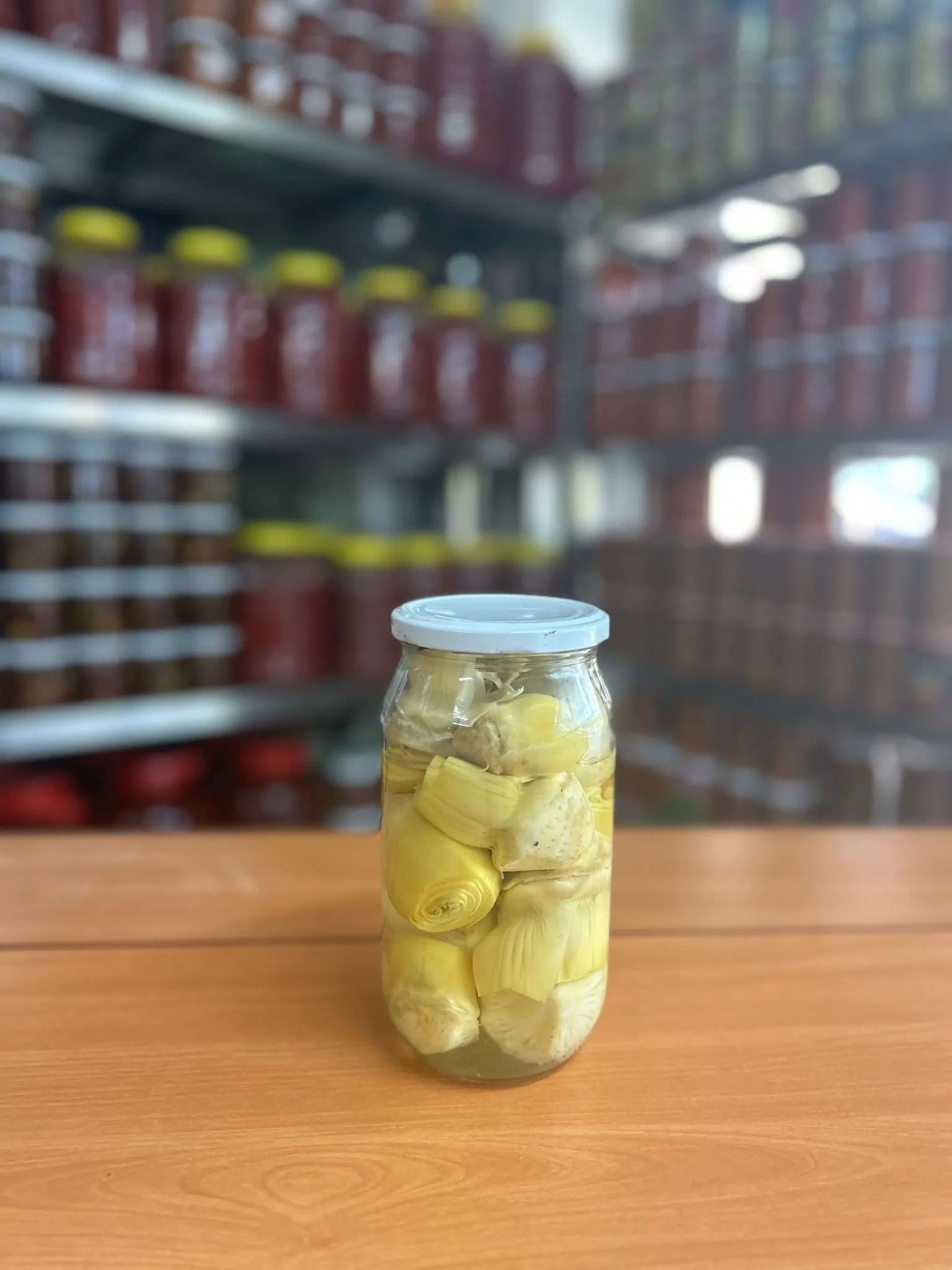 1 Lt Sapsız Kalp Enginar Konserve (18-20 Adet)