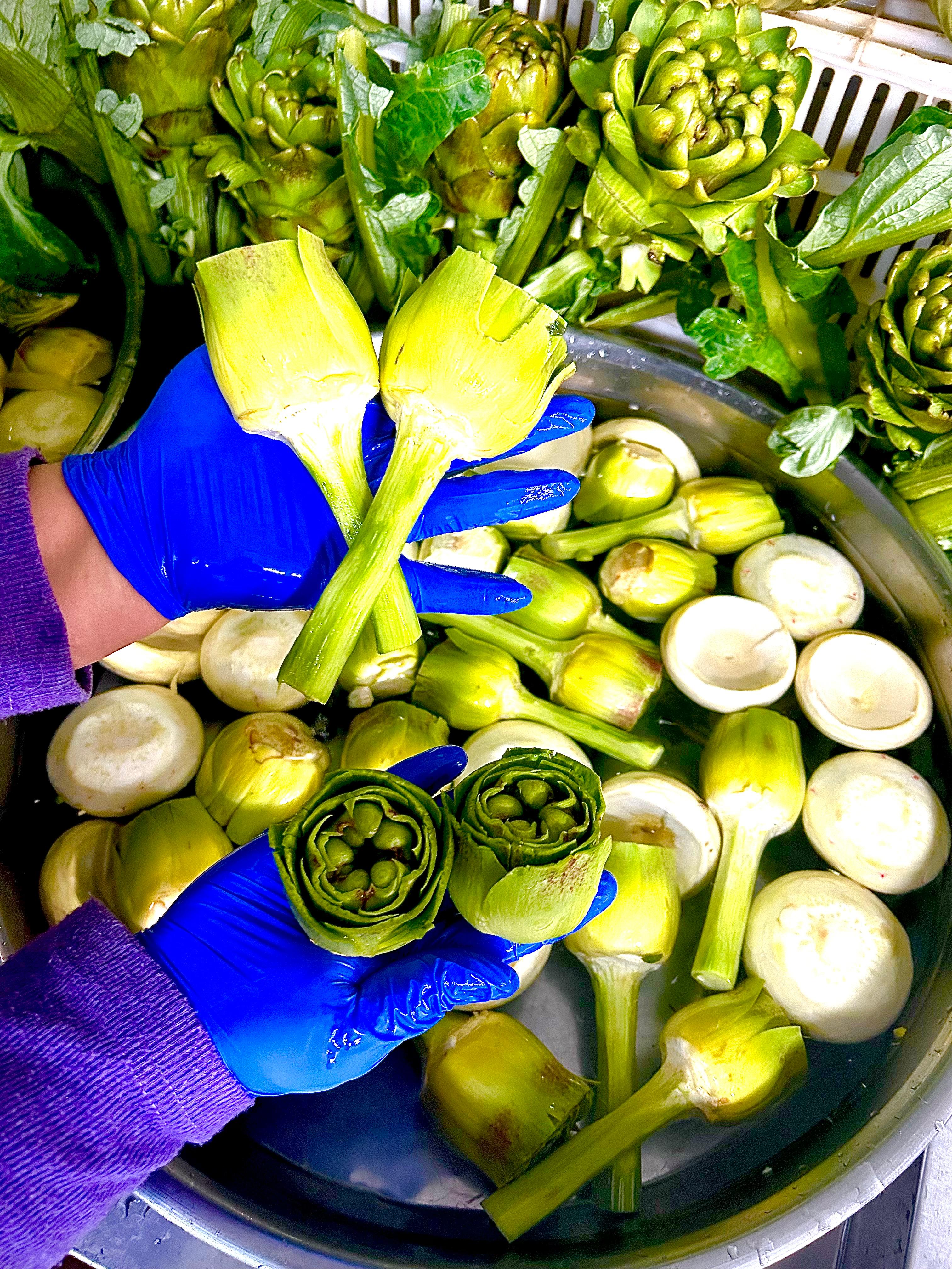 Günlük Temizlenmiş Sapsız Kalp Enginar