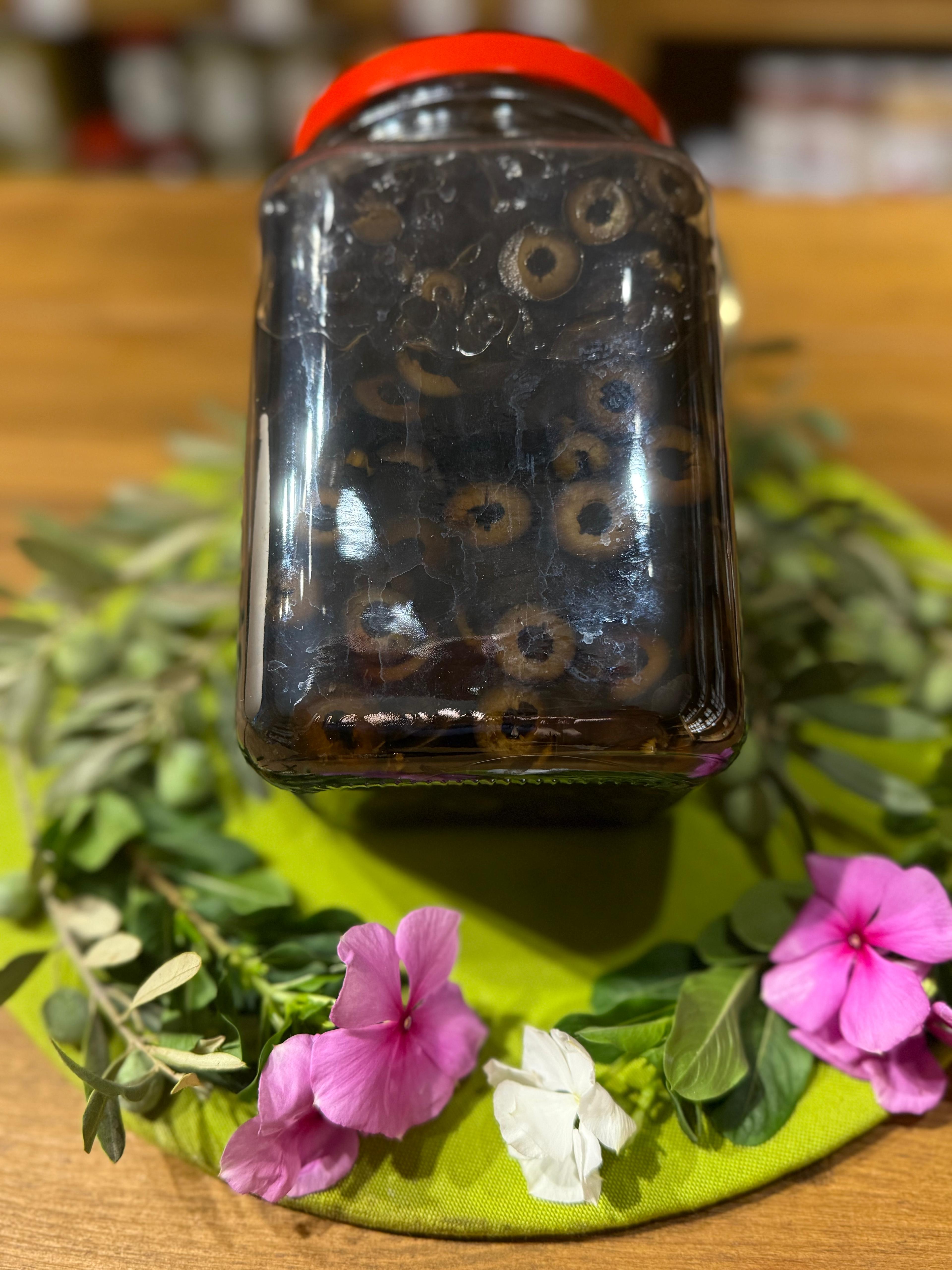 800 Gr Dilimli Siyah Zeytin