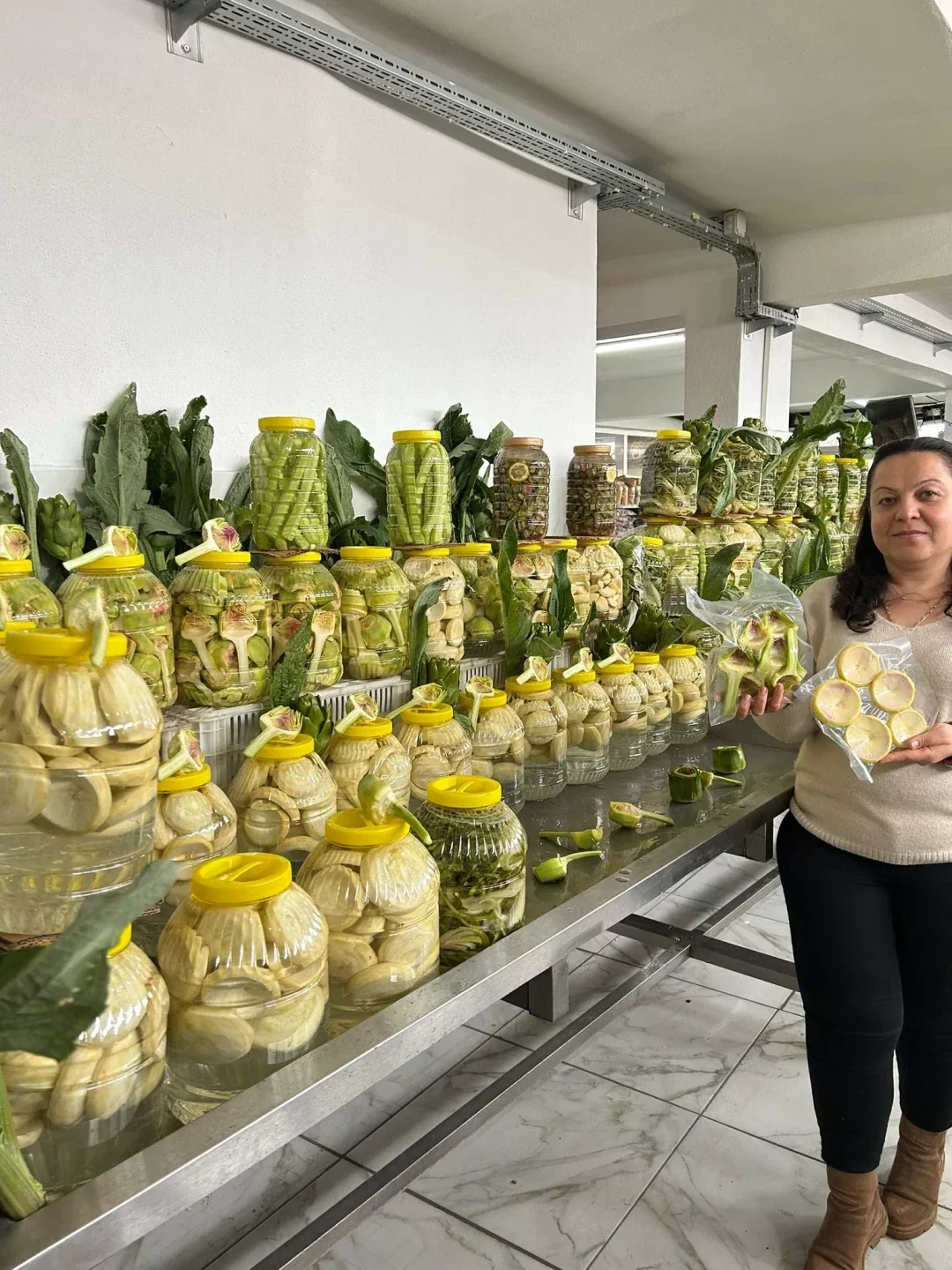 50 Adet Saplı Kadeh Çanak Enginar