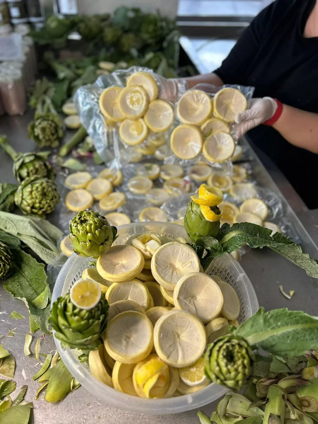 50 Adet Saplı Kadeh Çanak Enginar