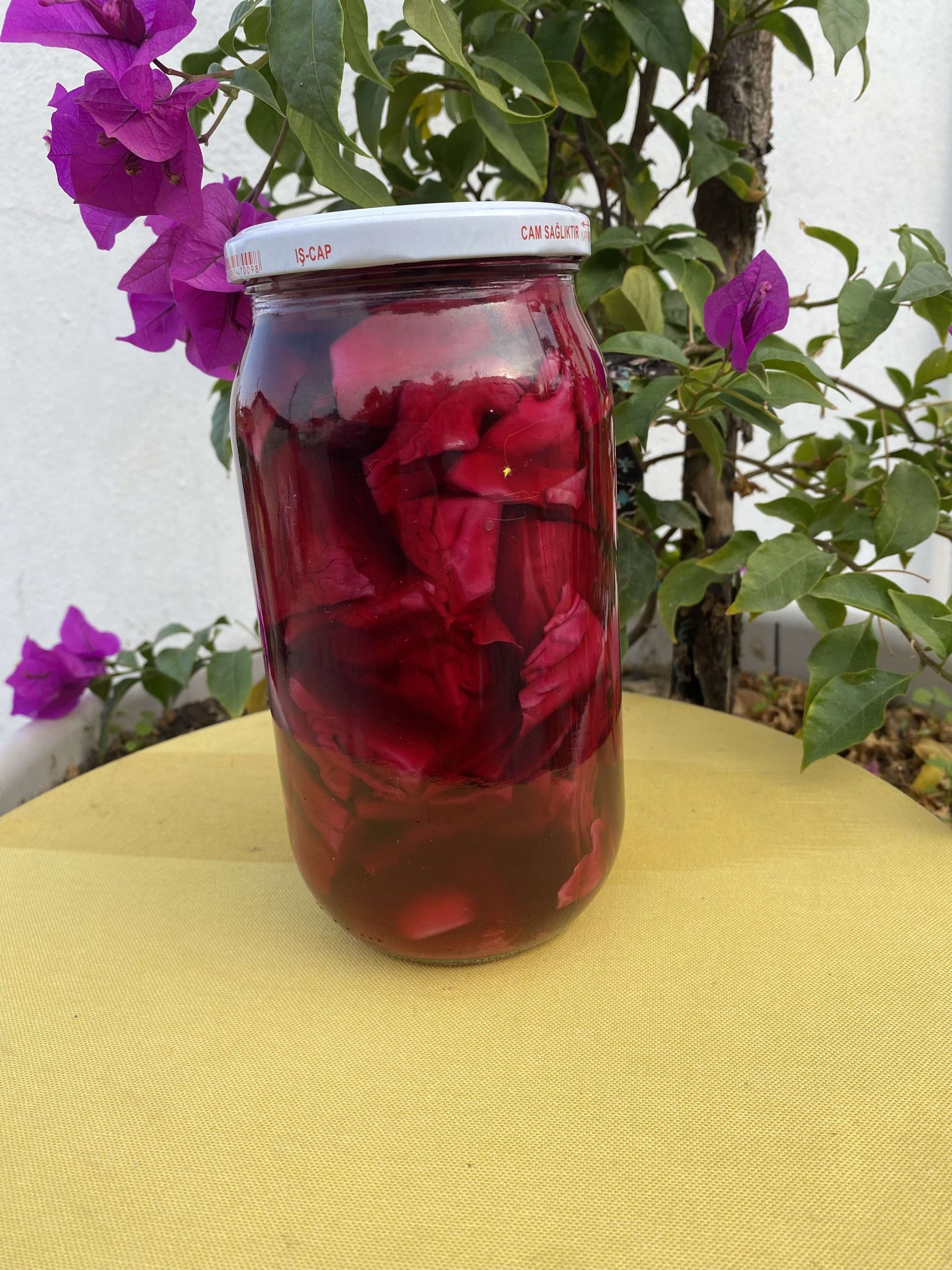 1 Kg Kırmızı Lahana Turşusu