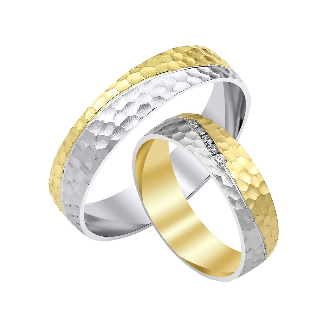 0,06 Karat Pırlantalı Alyans