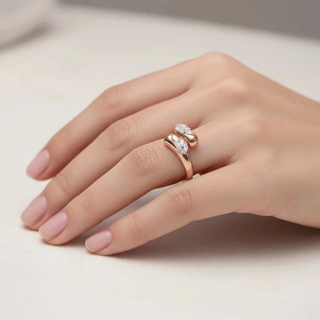 0.6 Carat Gold Rings