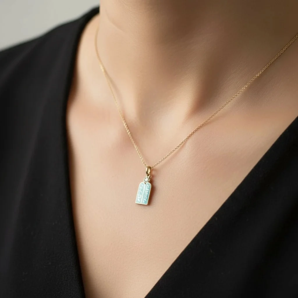 İbranice Mine Kolye ucu