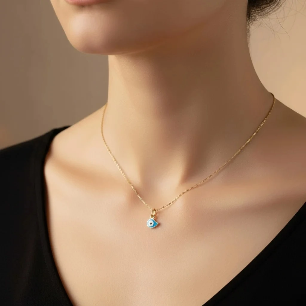 Nazar Mine Kolye Ucu