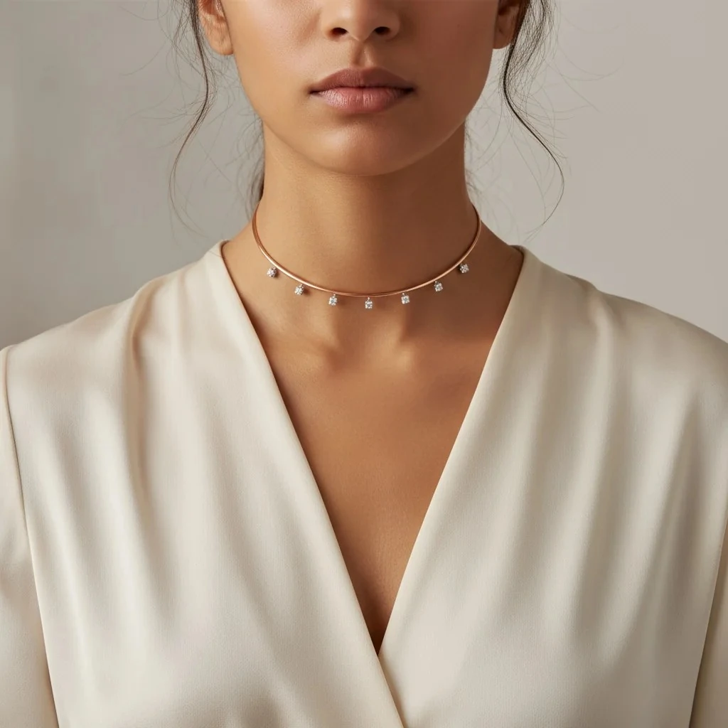 1 Carat Gold Necklaces