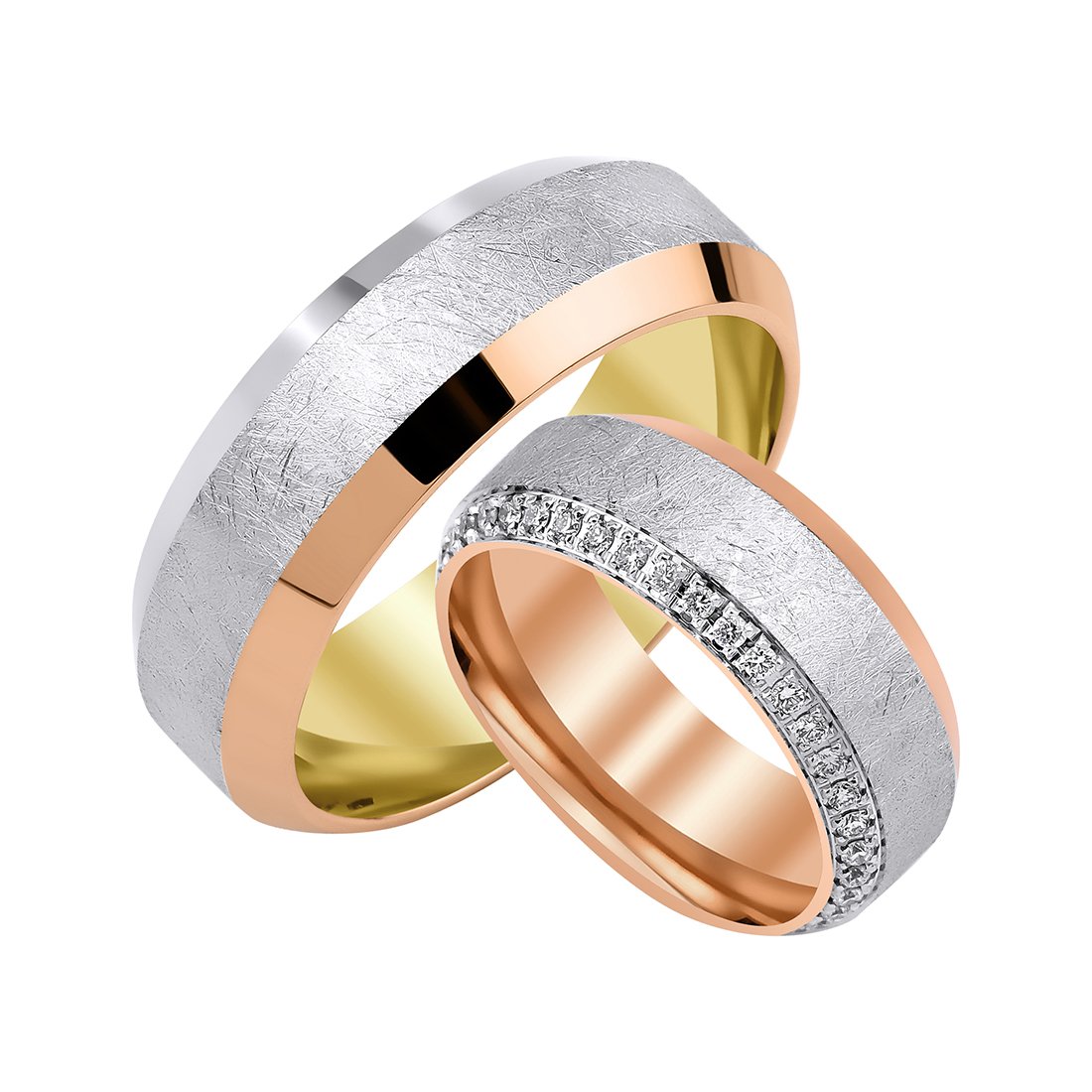 0,28 Karat Pırlantalı Alyans