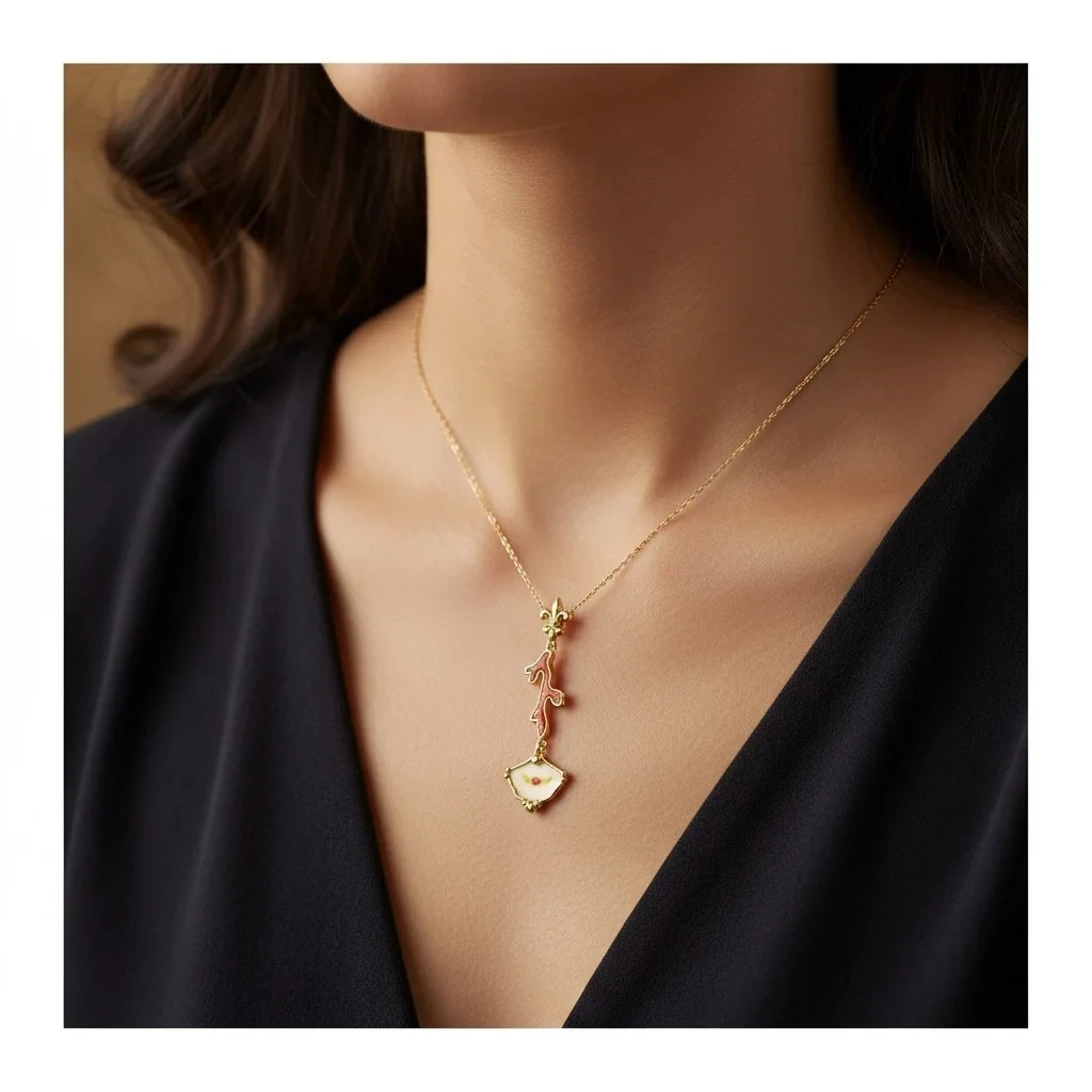 Özel Tasarım Mineli Kolye Ucu