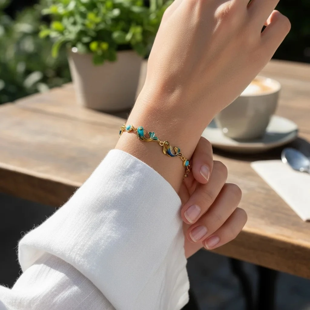 Mineli Balık Bileklik