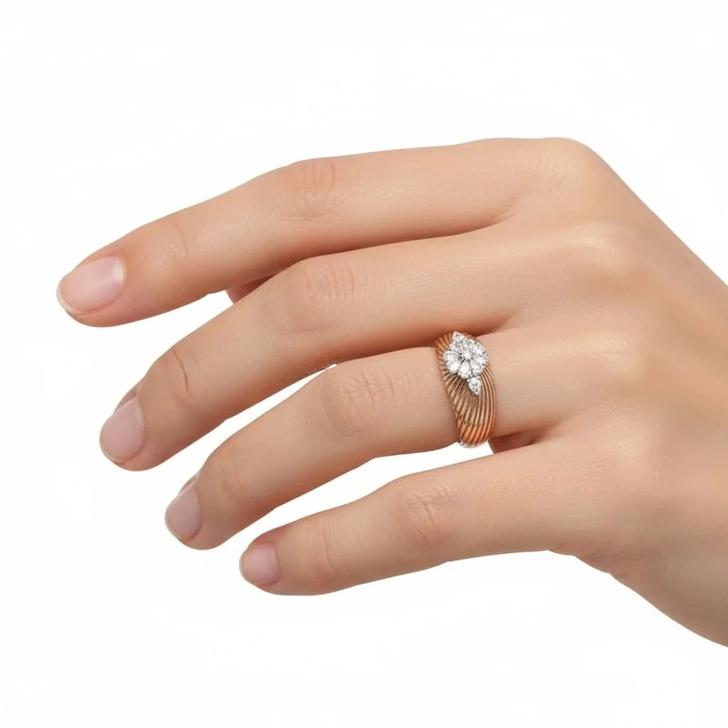 0,93 عیار طلا انگشتر