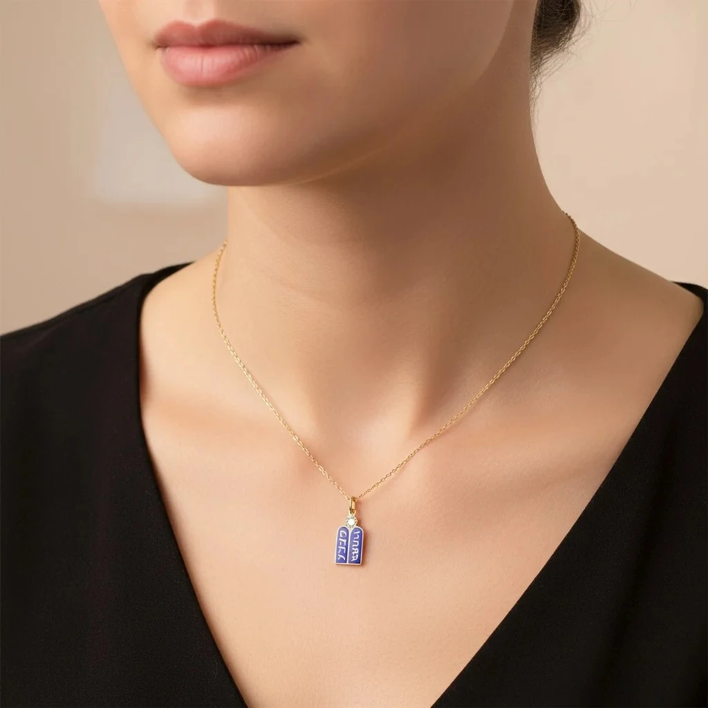 İbranice Mine Kolye