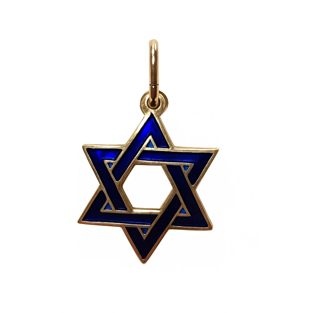 Davut Yıldızı Mine Kolye Ucu