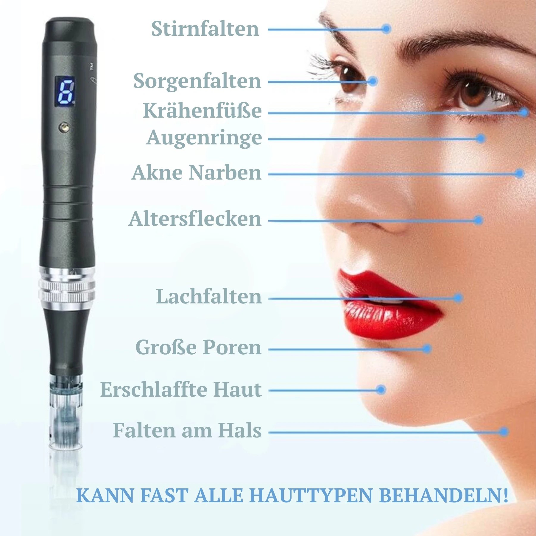 10 Dermapen P40 Nadelkartuschen – 36 Mikronadeln, Steril, Einmalig Verwendbar