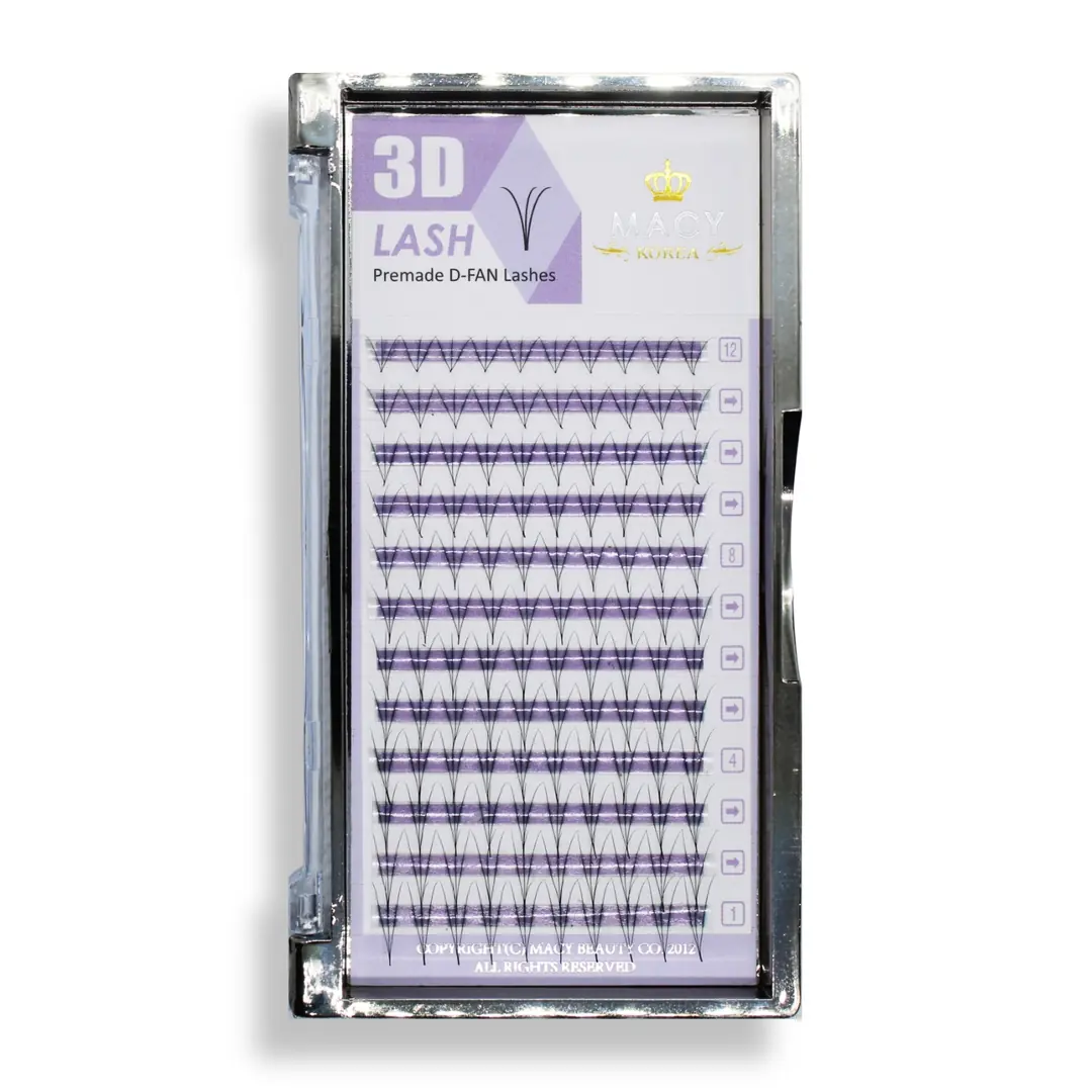 3D/5D 0,07 Ciglia Volume Falso Artificiale Set Scomparti C D Curl 8 - Foto 5